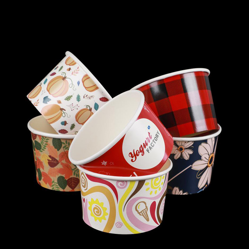 Paper-Yogurt-Bowl-Biodegradable-Custom-Paper-Ice-Cream-Cups-With-Lid